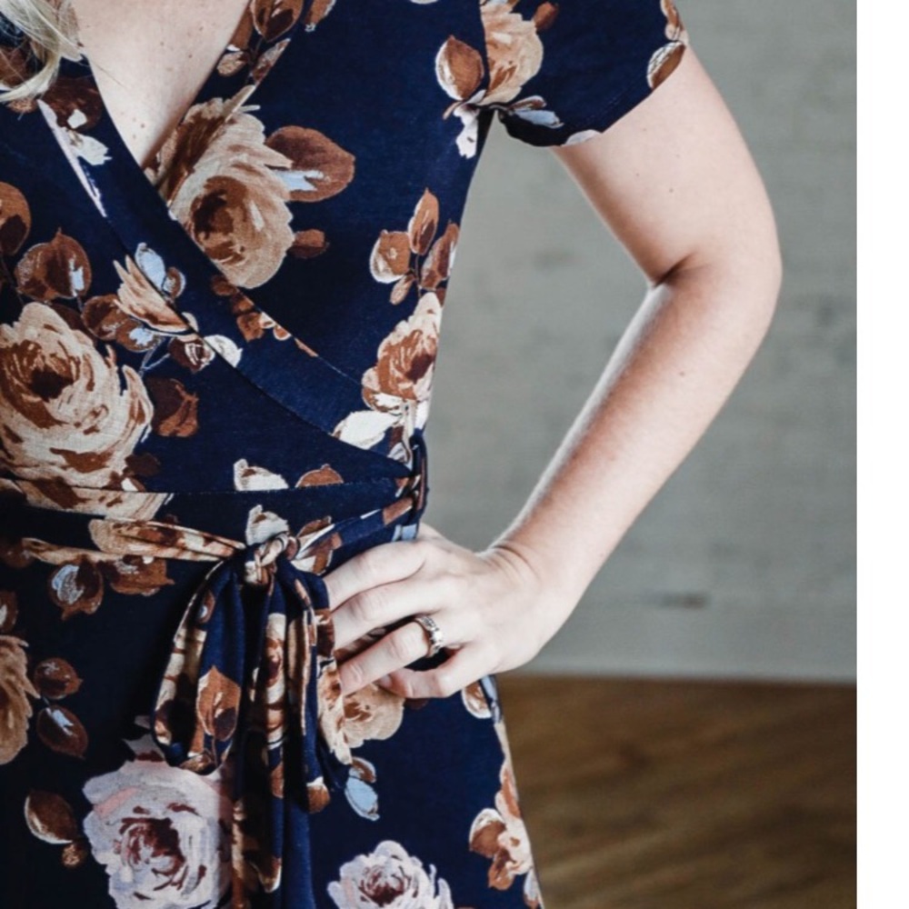 Ashley Lemieux Wrap Dress